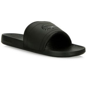 Men’s Lacoste Size 9 Black Slides